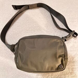 Lululemon Olive Green Crossbody Bag
